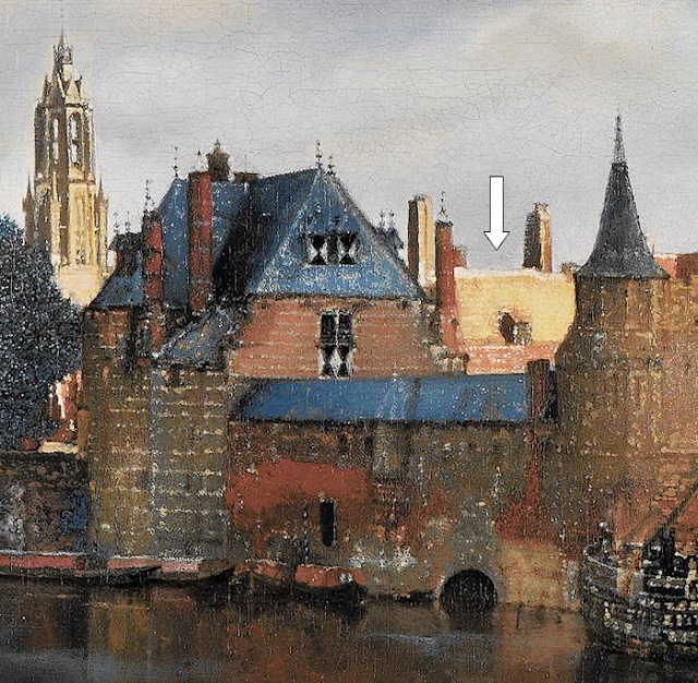 LE PAYS NATAL DE JLJ LA LORRAINE le petit pan de toit jaune de la Vue de Delft de Ver Meer LE PAYS NATAL DE JLJ LA LORRAINE le petit pan de toit jaune de la Vue de Delft de Ver Meer