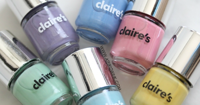 Claire S 6 Pack Pastel Mini Nail Polish Set Review