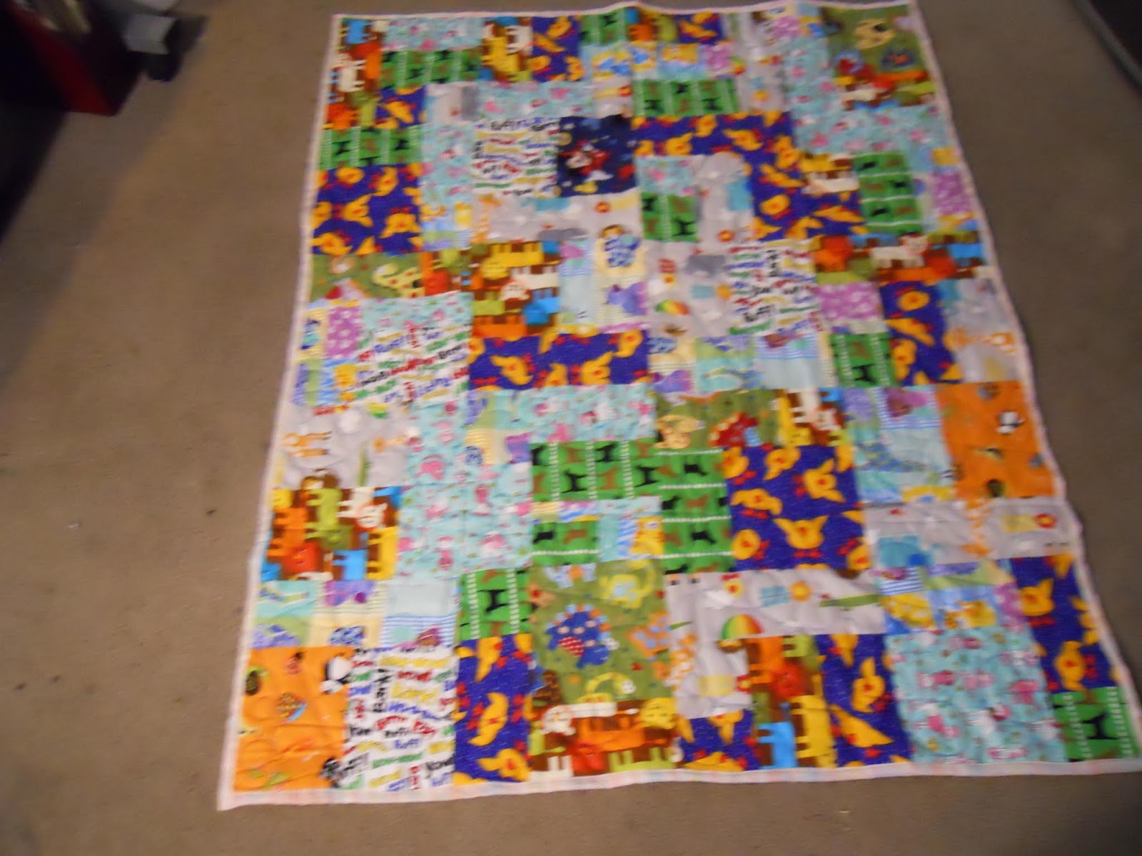 Quilter Jan Two more for Project Linus