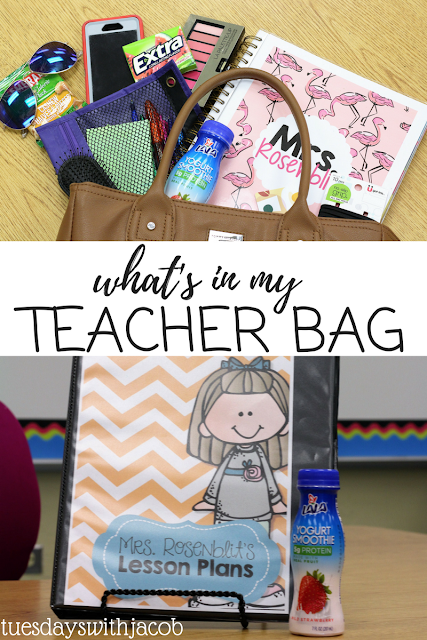 What's in my teacher bag? | Tuesdays with Jacob