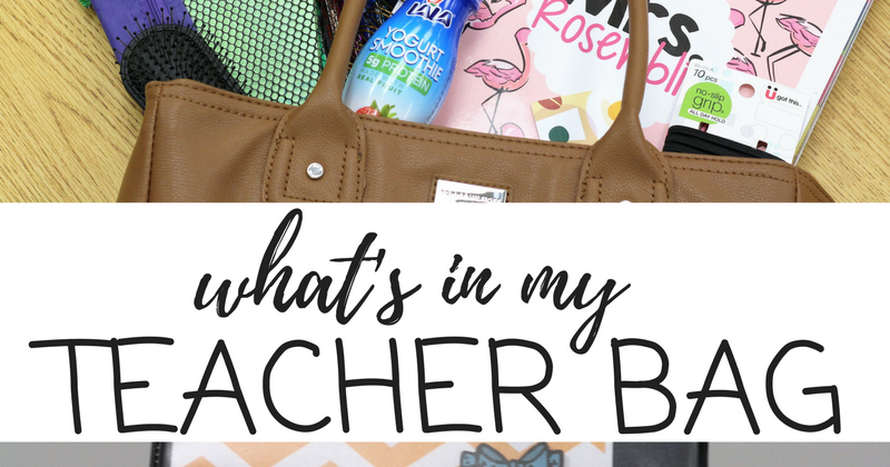 What's in my teacher bag? | Tuesdays with Jacob