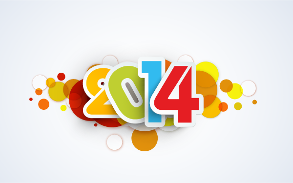 Logos color año 2014 - Vector
