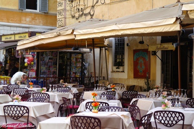 Roma, scorci caratteristici a Trastevere Roma, scorci caratteristici a Trastevere