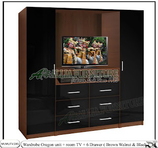 Lemari pakaian tv unit minimalis Oregon Lemari pakaian tv unit minimalis Oregon