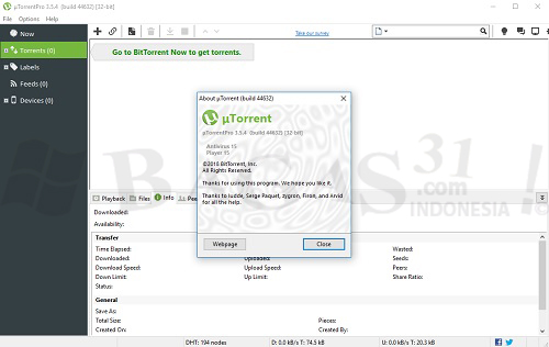 utorrent pro 3.5 4 settings