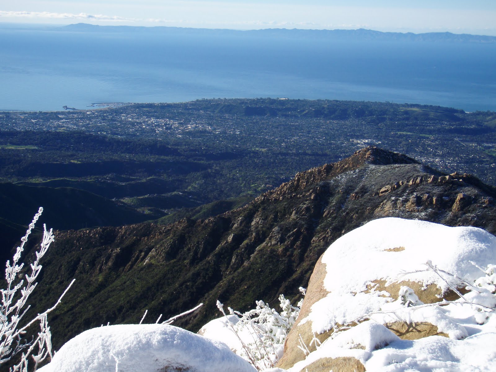 Multiuse Trails Coalition Bluebird Day On La Cumbre Peak Santa