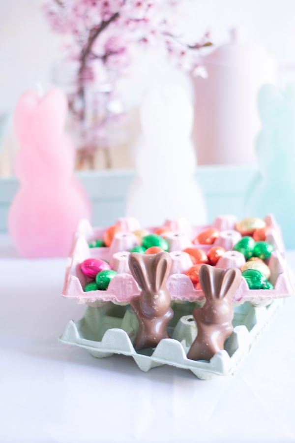 Ideas para una decoración mesa de pascua diy