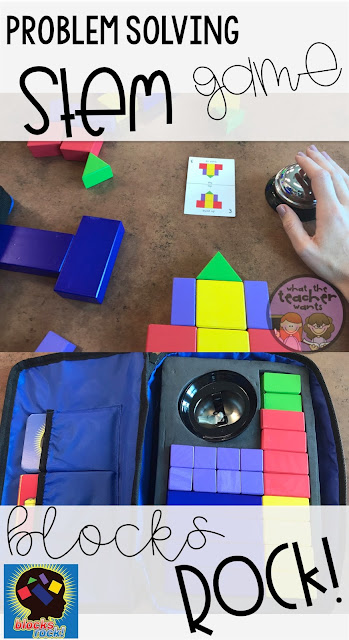 What the Teacher Wants!: Blocks Rock STEM Game!