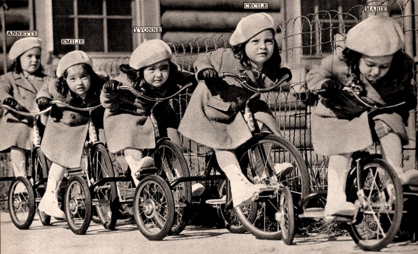 The Dionne Quints  The first quintuplets known to have survived infancy that became a sideshow attraction  1930 1970 - 90