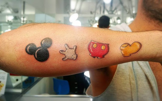 Tatuagens clássicas do Mickey Mouse Tatuagens clássicas do Mickey Mouse