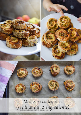 Melcisori cu legume