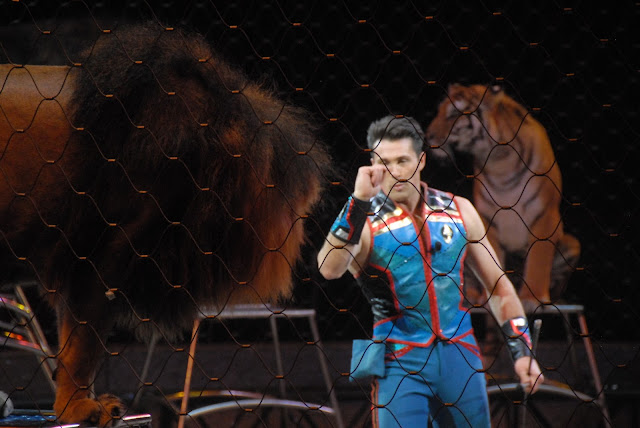 Our #OutofThisWorld night with Ringling Bros and Barnum and Bailey Circus | trainers