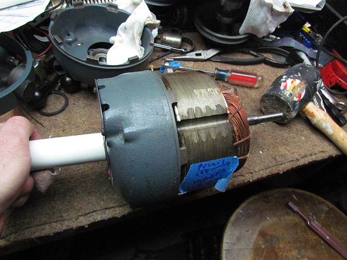 Motor Bearing Replacement Craftsman KingSeeley 103.23141 Drill Press