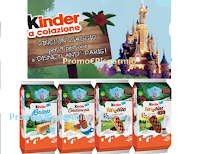 Kinder ''Vinci il sogno'' : in palio 10 viaggi a Disneyland Paris per 4 persone e un premio certo per tutti! Logo Kinder ''Vinci il sogno'' : in palio 10 viaggi a Disneyland Paris per 4 persone e un premio certo per tutti!