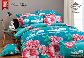 Sprei Kendra Premier Swan Rose Sprei Kendra Premier Swan Rose