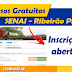 Cursos gratuitos no SENAI Ribeirão Preto