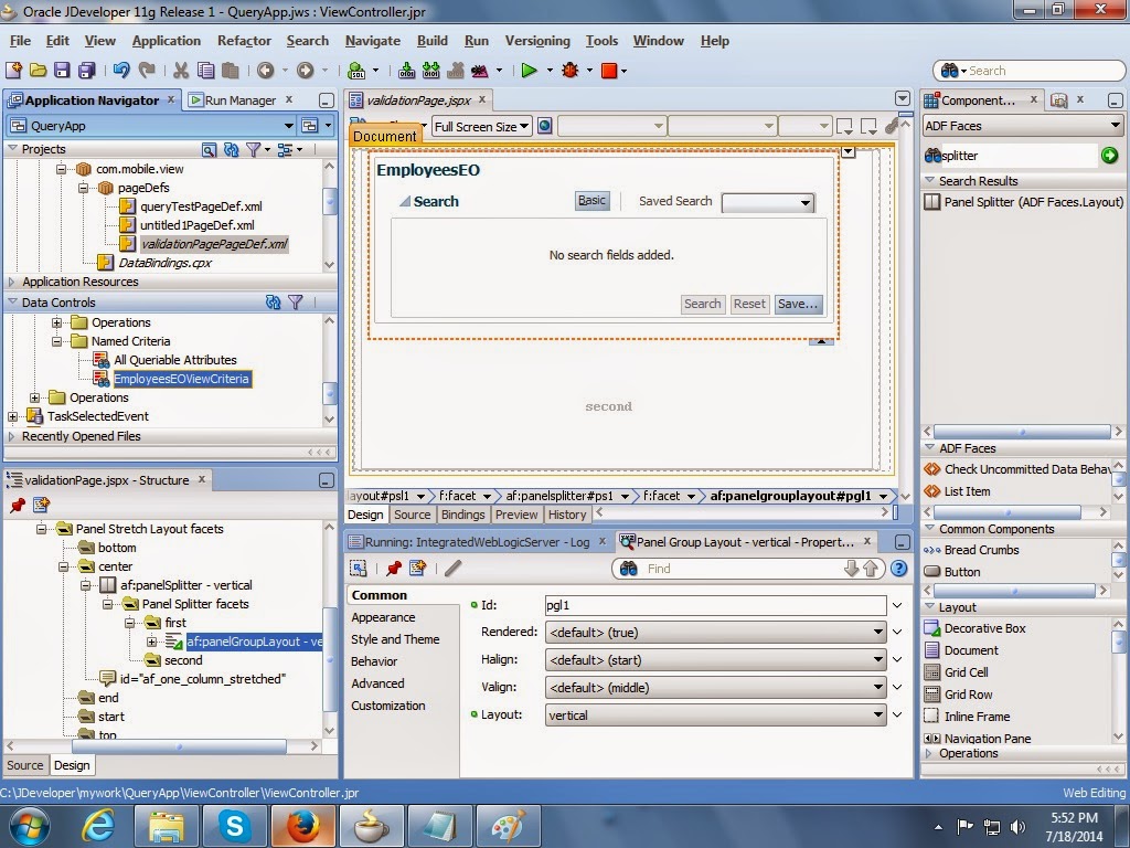 Knowledge Share: Adding Validation to the Criteria in ADF