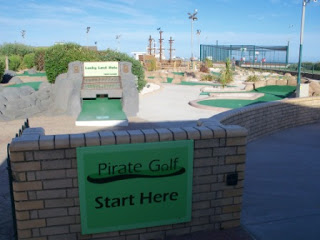 Pirate Adventure Golf course in Hastings, East Sussex