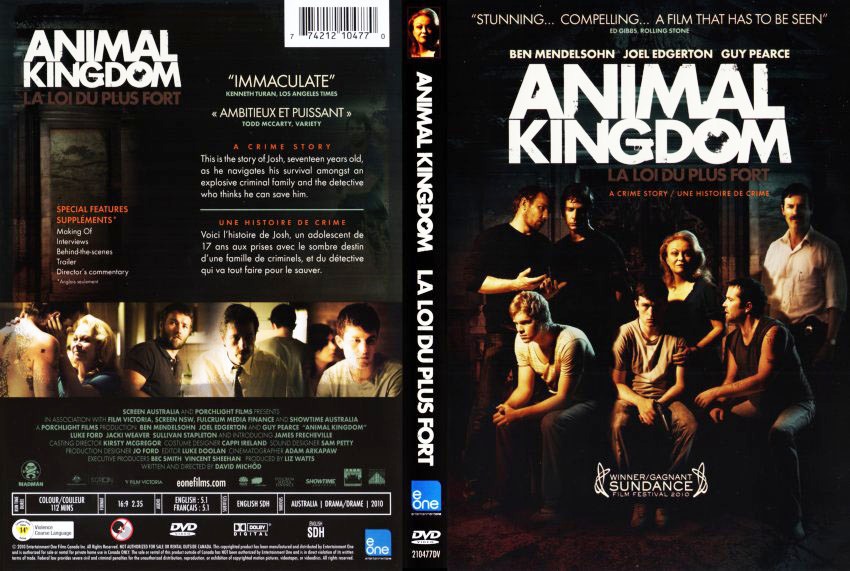 Animal Kingdom (2010) | Movie Poster and DVD Cover Art
