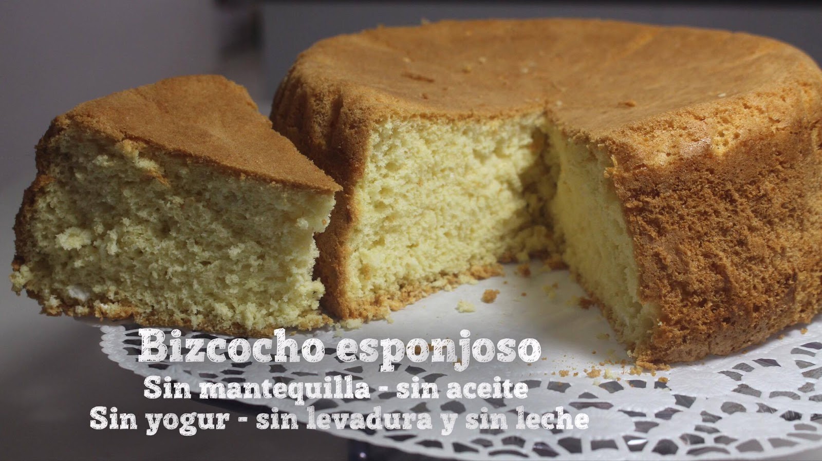Recetas Que Funcionan Bizcocho esponjoso sin levadura ni aceite