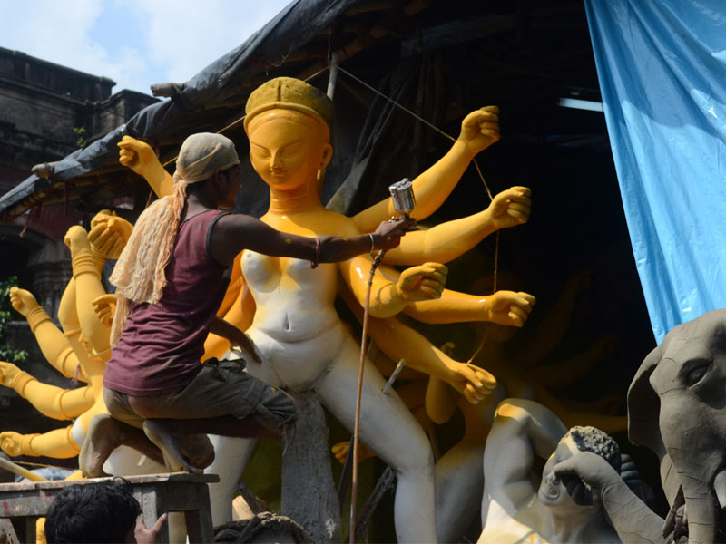 Impressions and Flavors of Calcutta during Mahalaya and Durga Puja