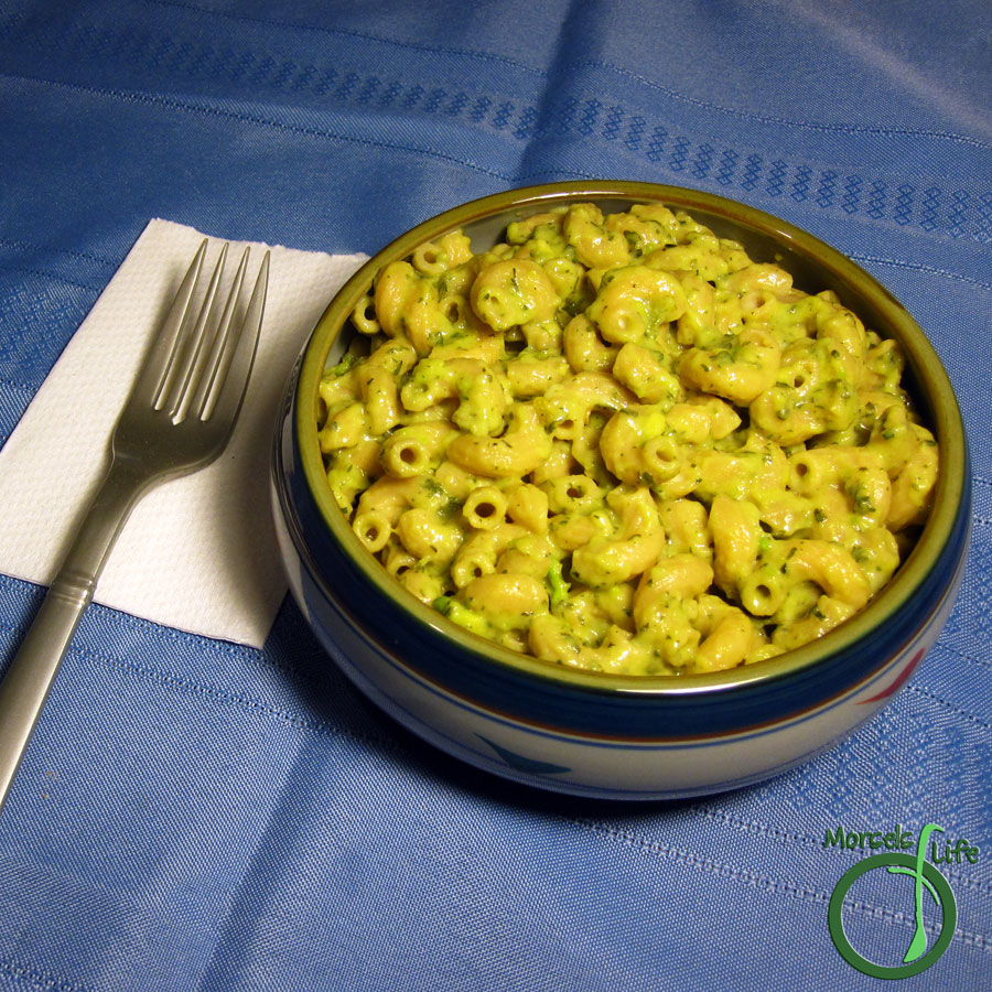 Morsels of Life - Avocado Macaroni and Cheese - Mac and cheese made creamier with avocado.