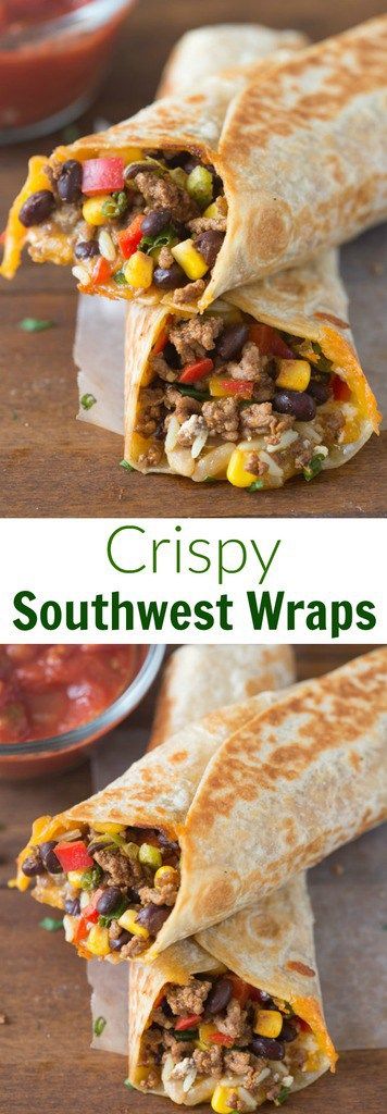 CRISPY SOUTHWEST WRAP - MELDY FOOD