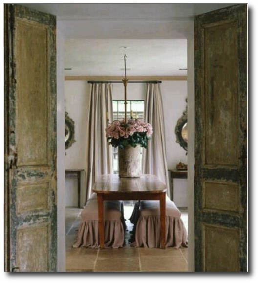 image Beautiful French dining room designed by Pam Pierce
