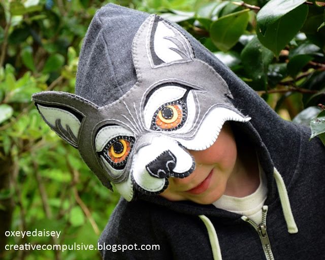 wolf mask hoodie