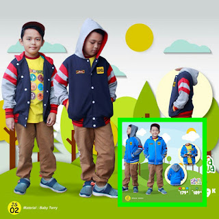 KOLEKSI JAKET ANAK COWOK SHAFA MARWA JS 01 & 02