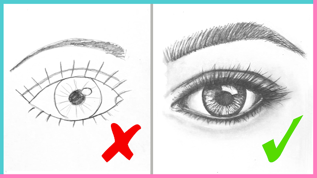 DOs & DON'Ts: How to Draw Realistic Eyes Easy Step by Step | Art