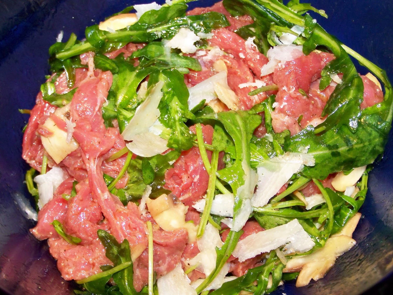 La cuisine d'Audrey S.: Straccetti con rughetta