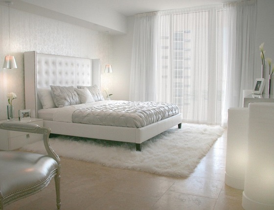 10 Dormitorios Modernos en Color Blanco - Ideas para decorar dormitorios