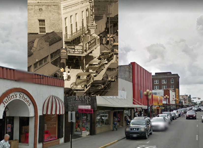Brownsville Station 1988 La Tienda Amigo Store Downtown Collapse