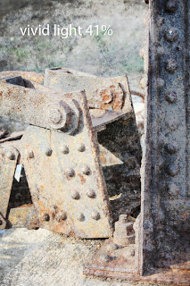 rusty girders at mill ruins park Minneapolis Minnesota