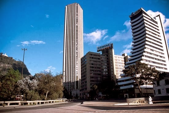 Torre Colpatria en el Centro de Bogotá
