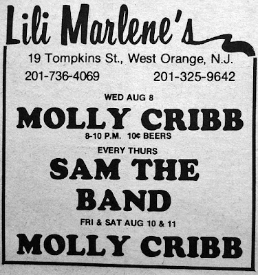 Lili Marlene's in West Orange, New Jersey band lineup