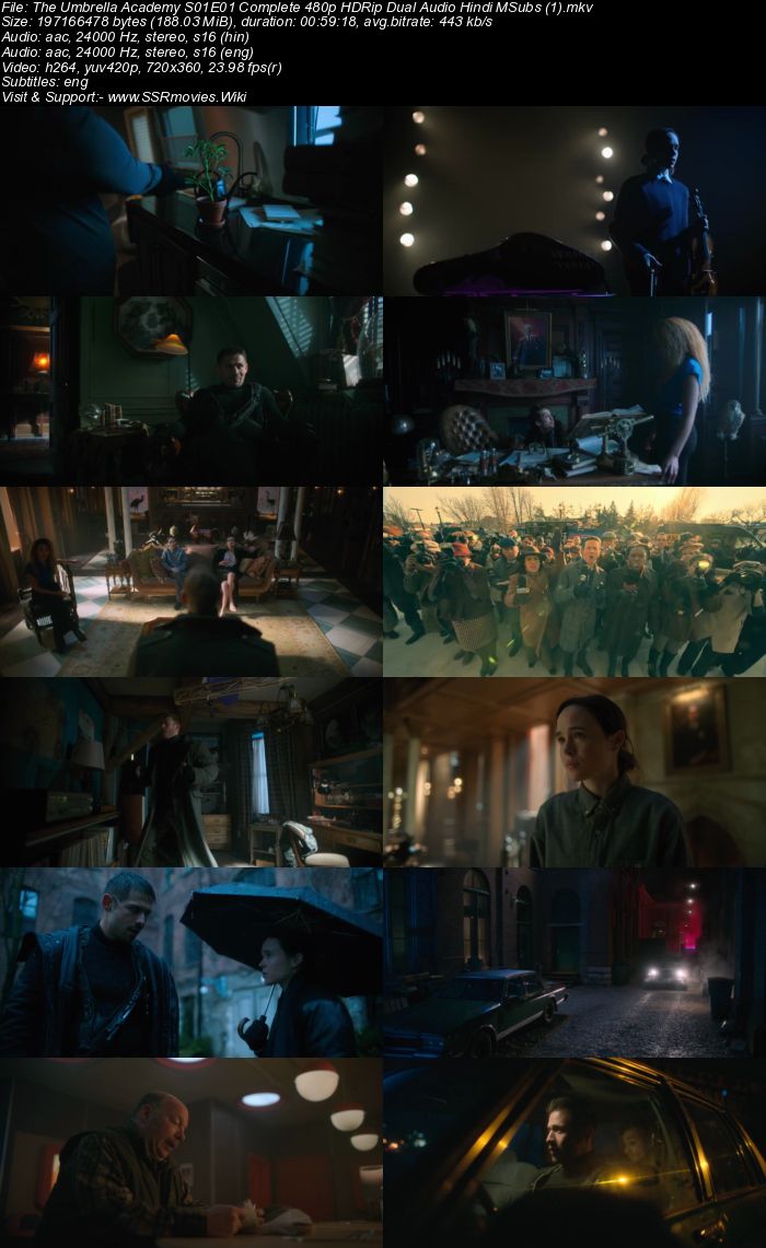 Umbrella Academy S01 Complete Dual Audio Hindi 480p HDRip 1.7GB Download