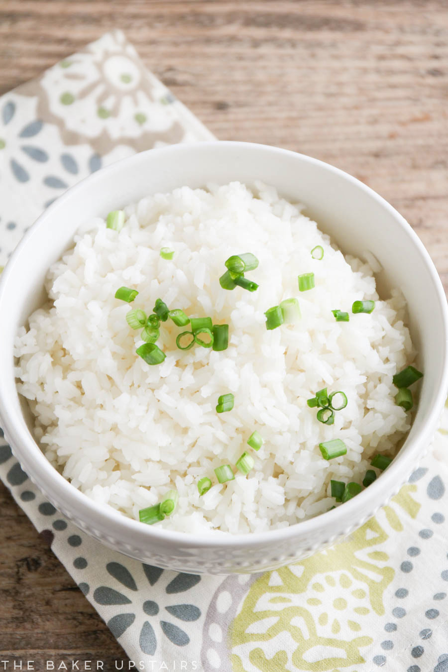 The Baker Upstairs easy coconut rice