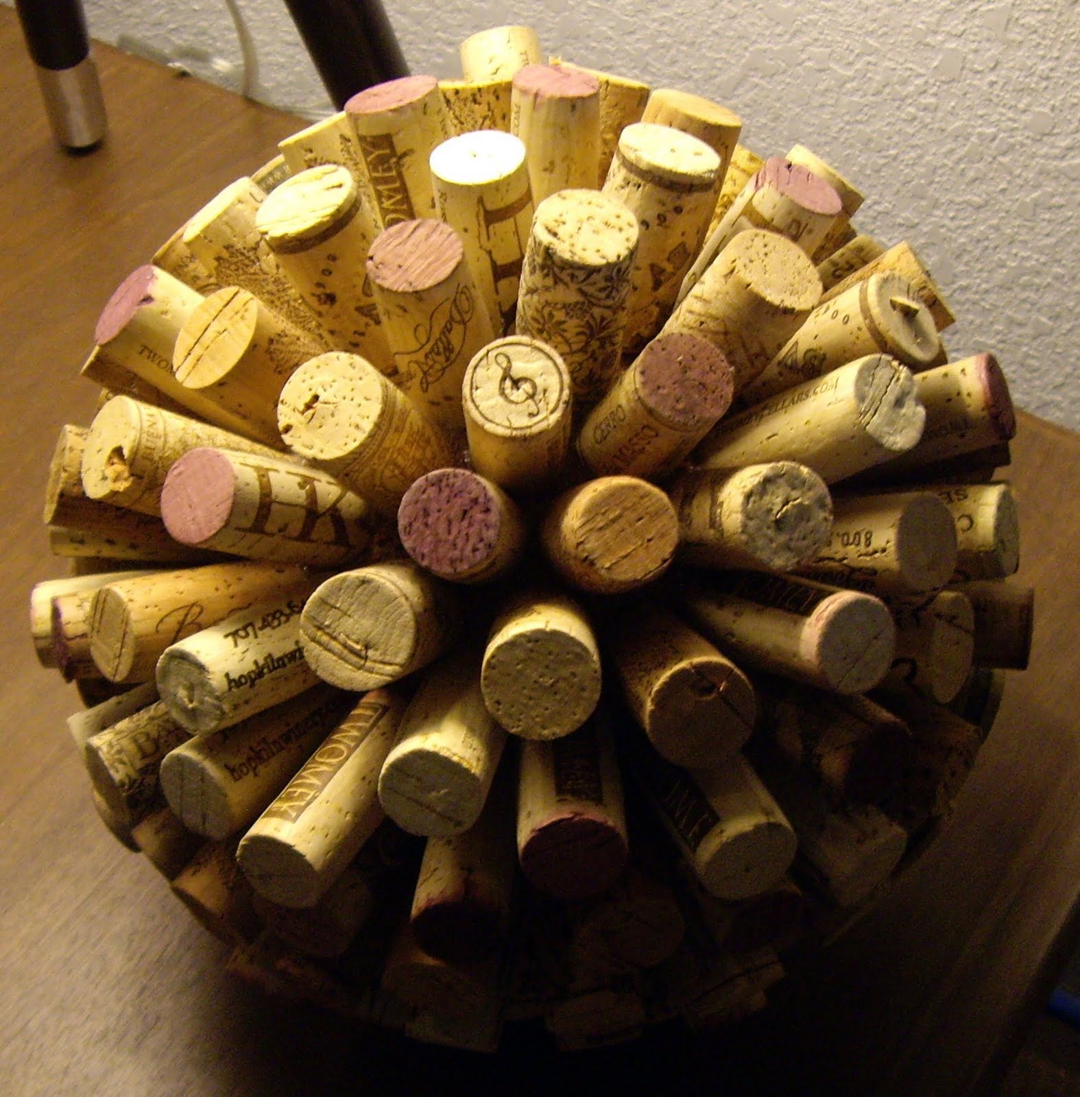 Glam Granola Pinterest Challenge Cork Balls