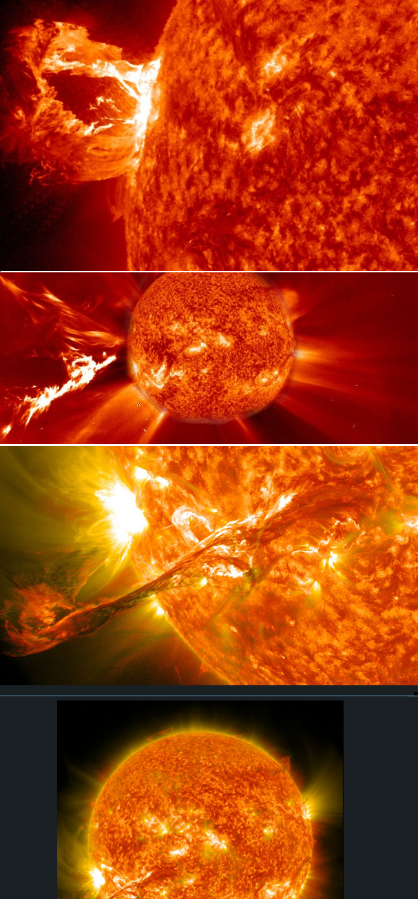 inforgraphic | Spectacular Images From Sun's Surface | Blogpad