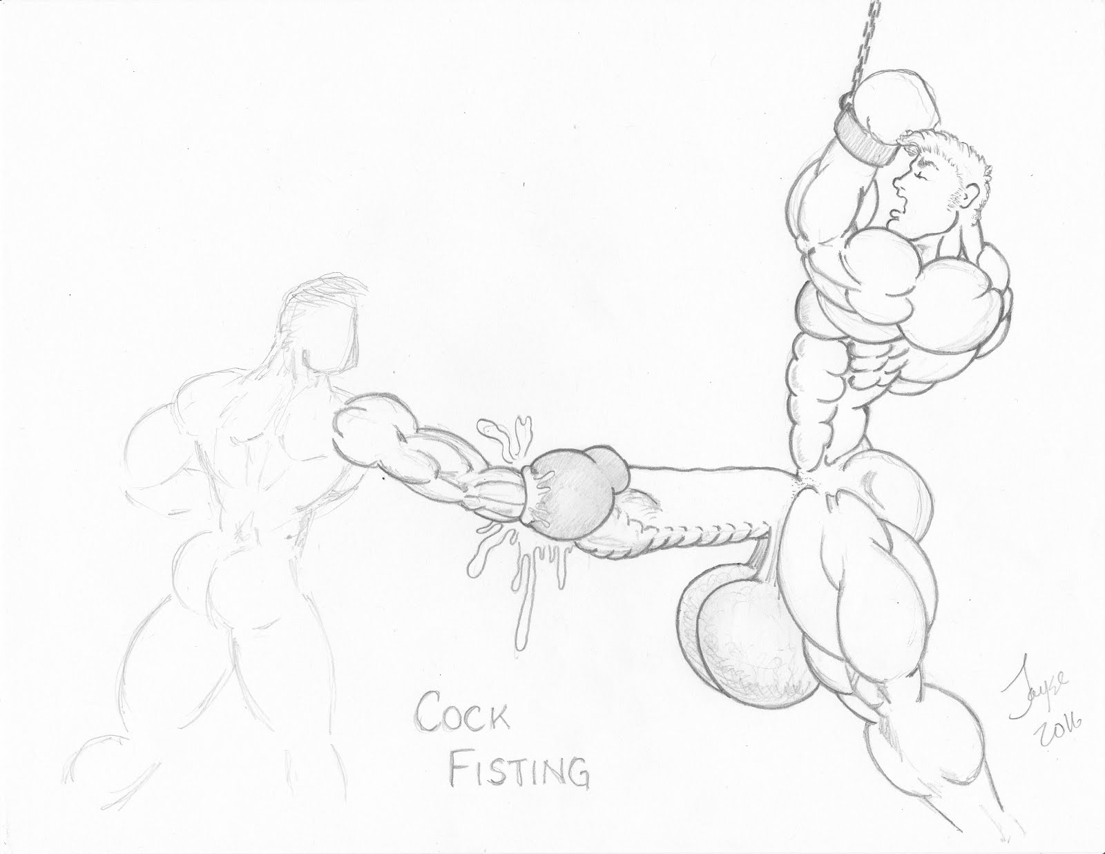 Fisting Drawings 51