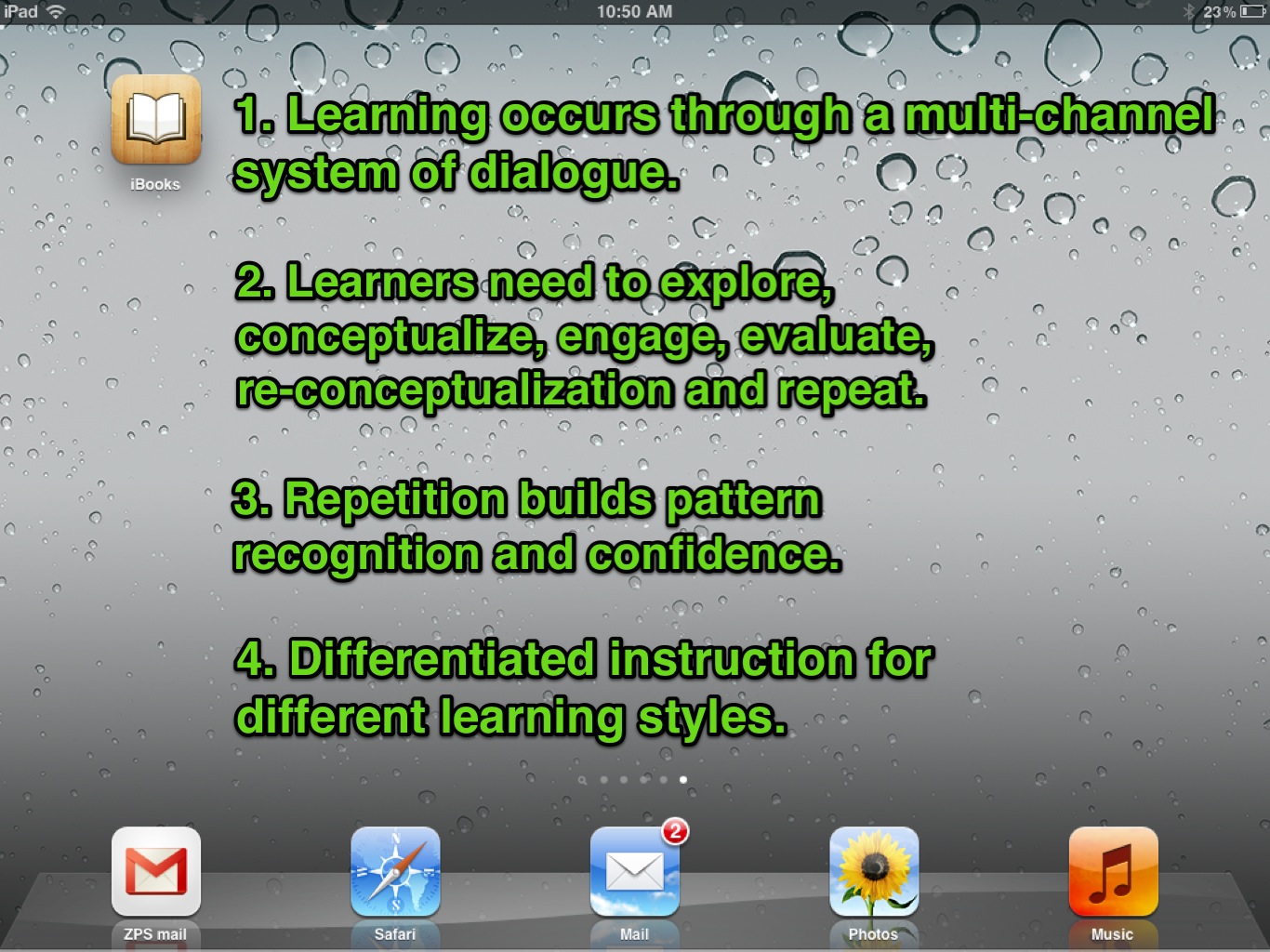 iPadagogy | Playing in the Sandbox