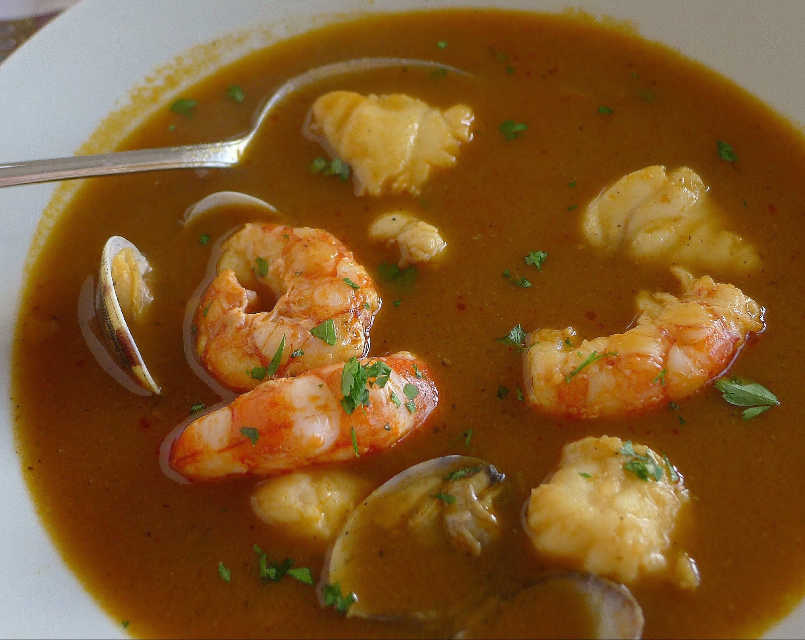 MY KITCHEN IN SPAIN 'TIS THE SEASON FOR SEAFOOD SOUP