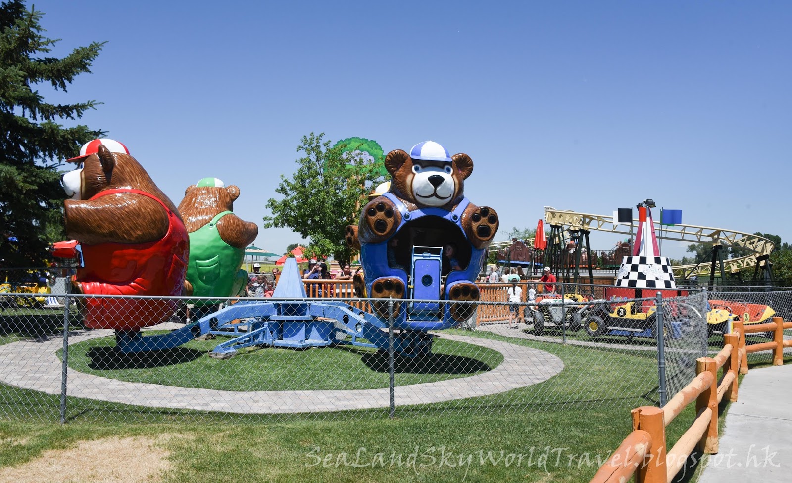 海陸空遊世界 美西國家公園之旅第四天 Yellowstone Bear World, Idaho Falls 瀑布
