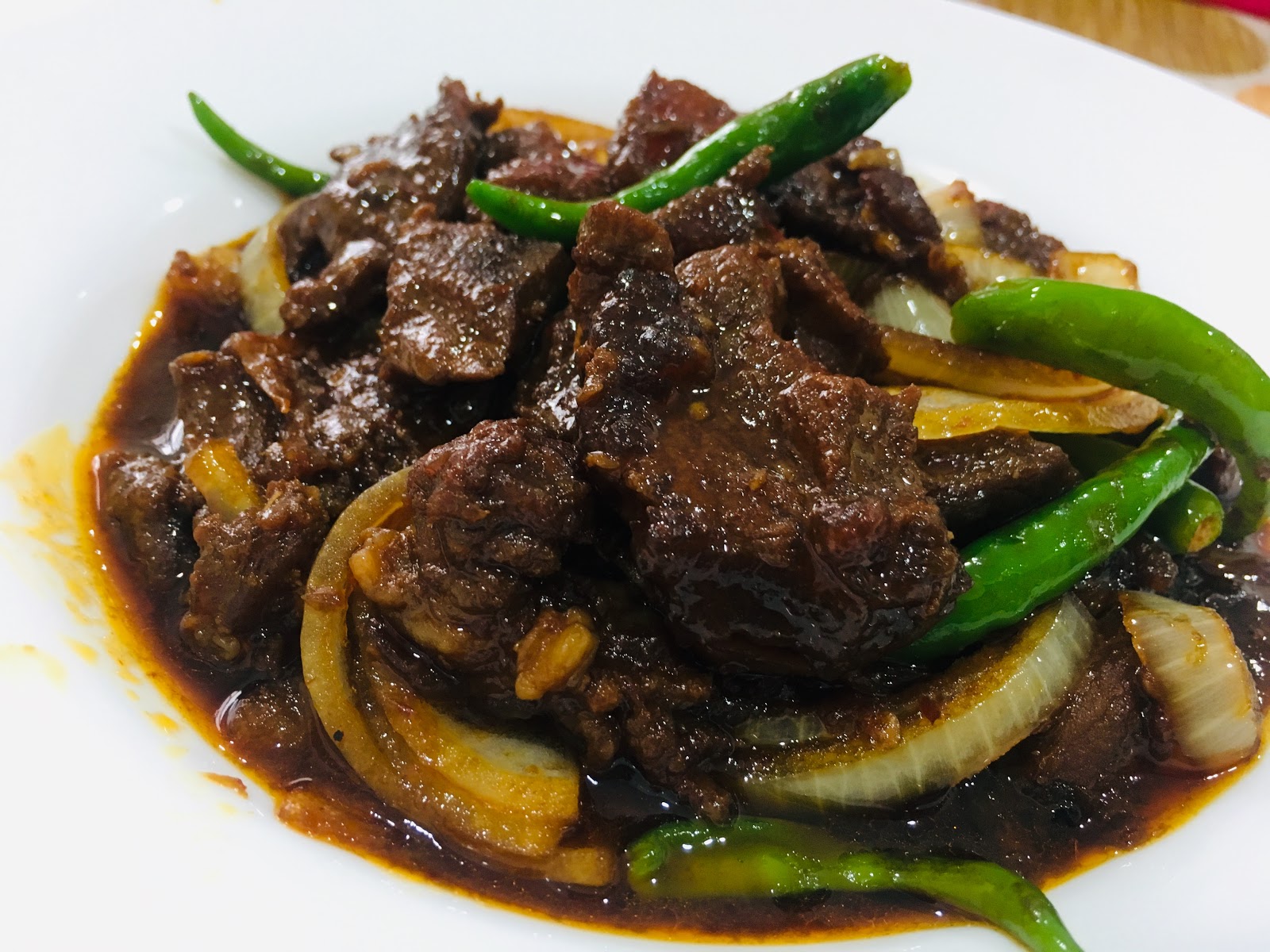 Resepi Daging Masak Hitam Berempah Yang Sangat Sedap dan