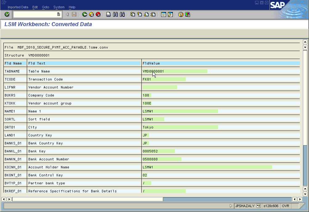 SAP FICO Central Mass Creation of Vendor (Supplier) Master Records