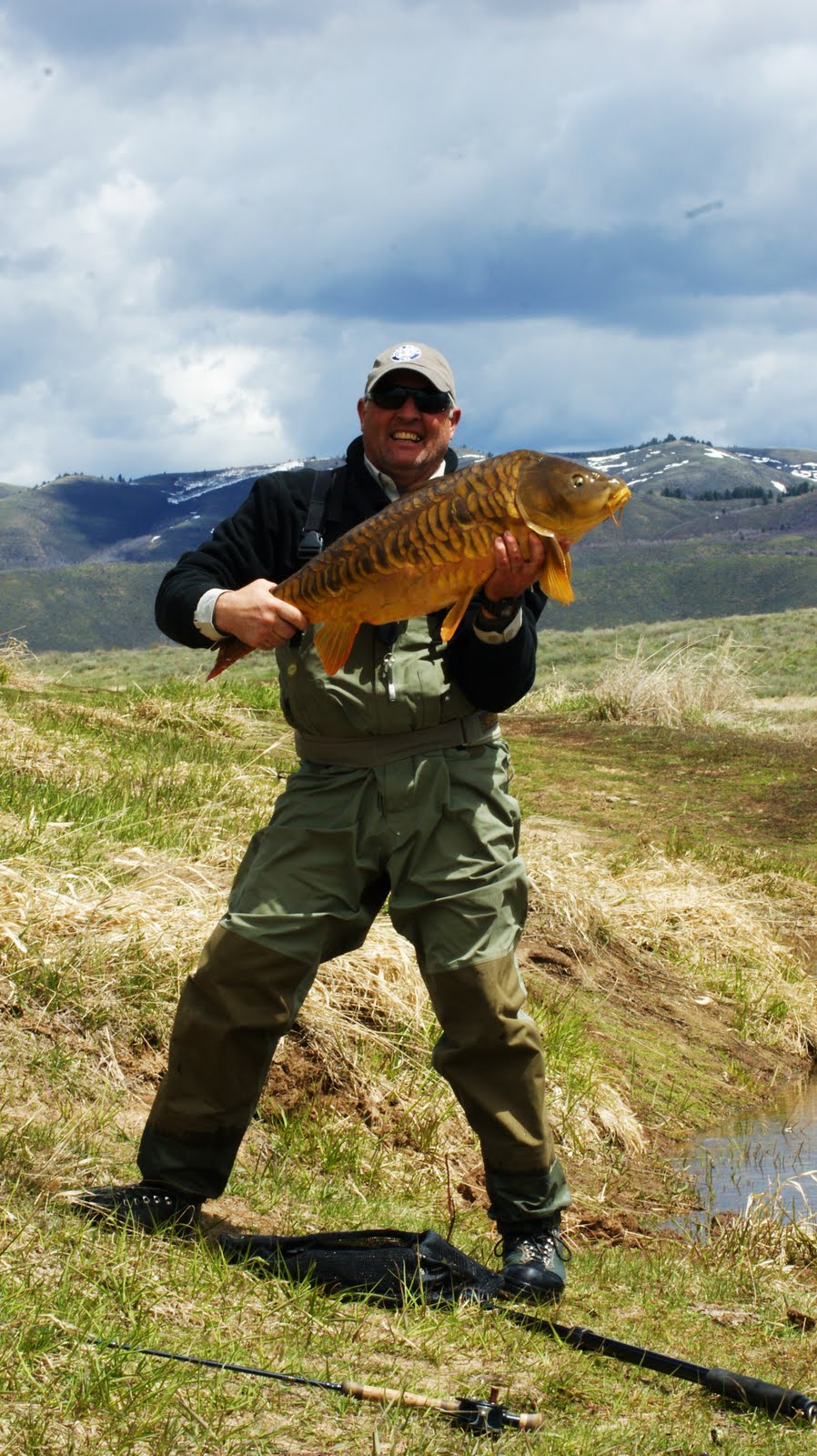 CCflyfishing Carp on the fly Blackfoot Reservoir
