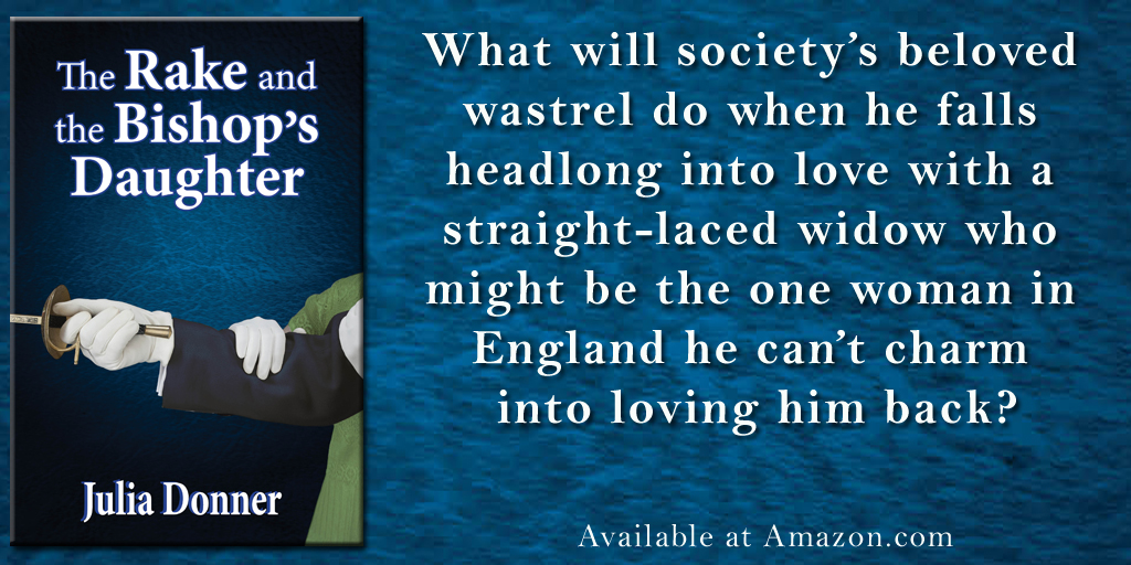 Edgar's Books The Rake and the Daughter by Julia Donner