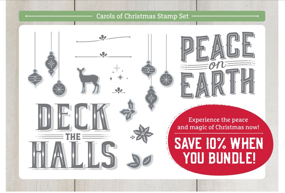 Stampingleeyours Carols of Christmas